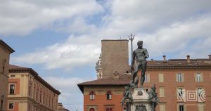 Statua del Nettuno, Piazza Nettuno Bologna, Nettuno Bologna.