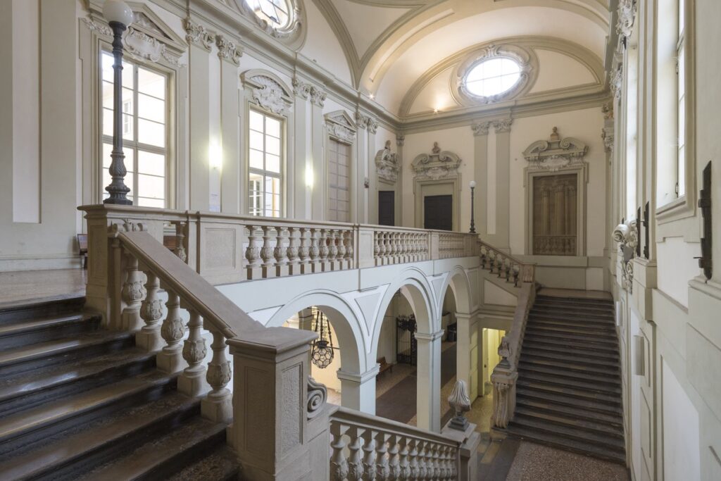 Interno del Palazzo Marescotti Brazzetti, una delle sedi dell''Università di Bologna.