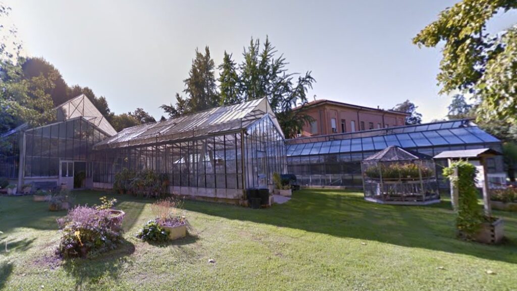 Parte del Giardino Botanico di Bologna.