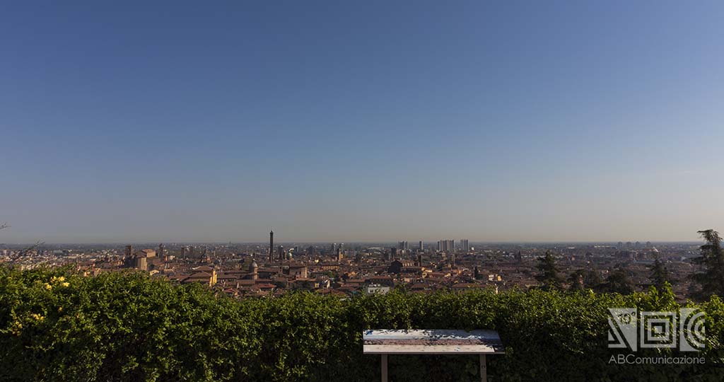 terrazza San Michele in Bosco, panorama su Bologna, San Michele in Bosco
